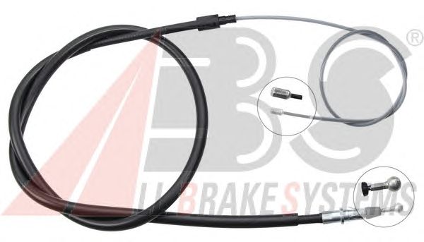 Cable, parking brake K18993