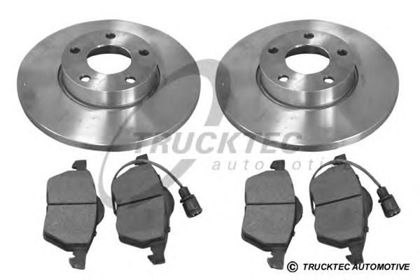 Brake Set, disc brakes 07.35.114