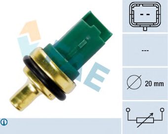 Coolant Temperature Sensor; Sender Unit, coolant temperature 33706