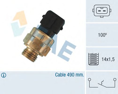 Temperature Switch, coolant warning lamp 35570
