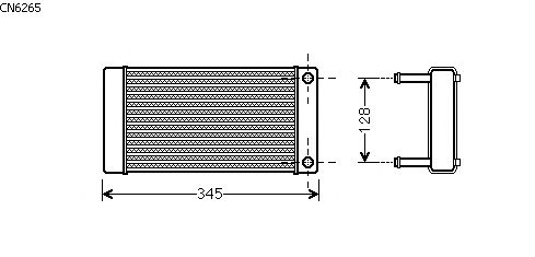 Heat Exchanger, interior heating CN6265