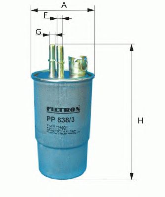 Fuel filter PP966/3