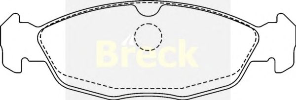 Brake Pad Set, disc brake 20547 00 702 00