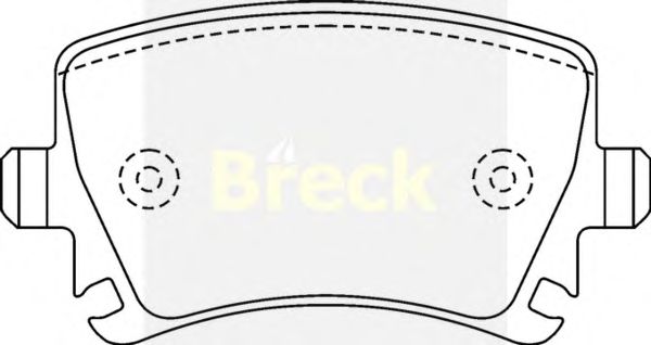 Brake Pad Set, disc brake 23914 00 704 00