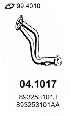 Exhaust Pipe 04.1017