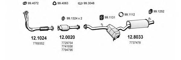 Exhaust System ART0605