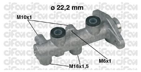 Master Cylinder, brakes 202-345