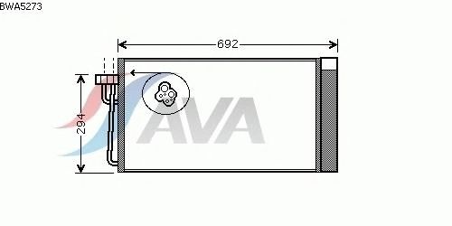 Condensator, airconditioning BWA5273