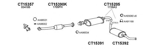 Exhaust System 150074