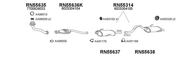 Exhaust System 550097