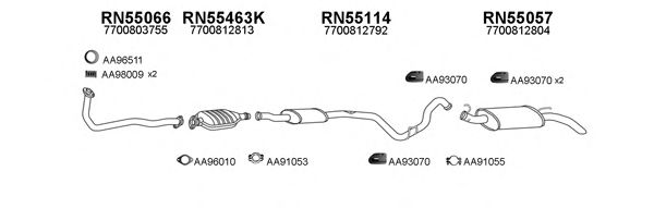 Exhaust System 550114