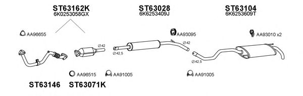 Exhaust System 630069