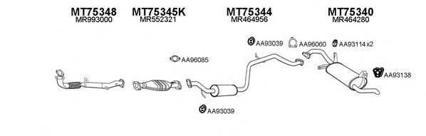 Exhaust System 750043