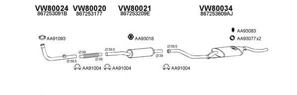 Exhaust System 800557