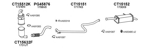 Exhaust System 450681