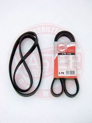 V-Ribbed Belts 6PK1153-PCS-MS
