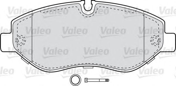 Brake Pad Set, disc brake 598882