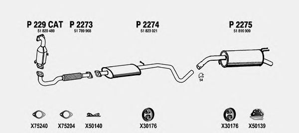 Exhaust System FI803