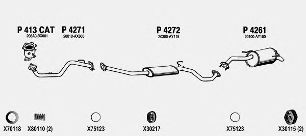 Exhaust System NI506