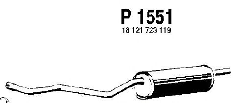 Einddemper P1551