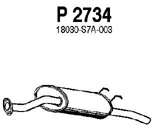 Einddemper P2734