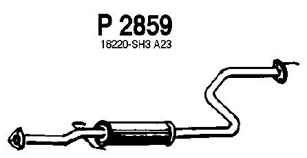 Middle Silencer P2859