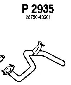 Exhaust Pipe P2935