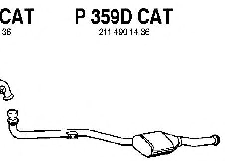 Catalytic Converter P359DCAT