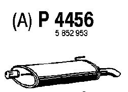 Einddemper P4456