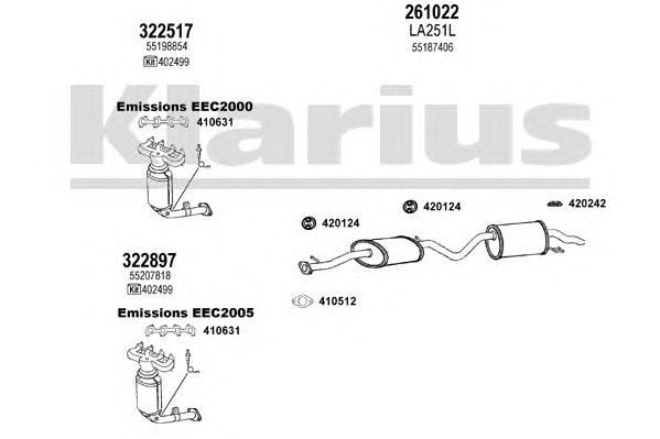 Exhaust System 510262E