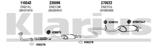 Exhaust System 270153E