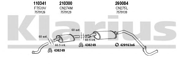 Exhaust System 330185E