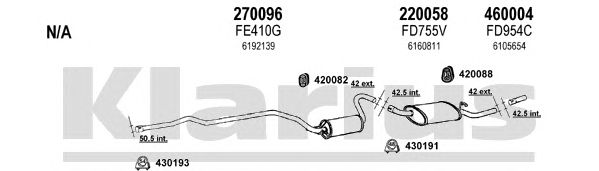 Exhaust System 360964E
