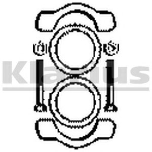Mounting Kit, exhaust system 401134