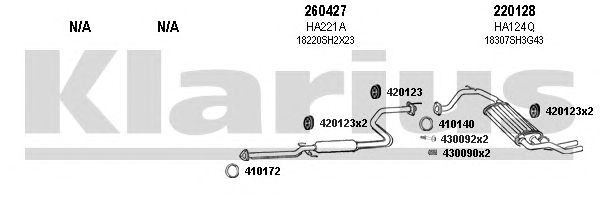 Exhaust System 420116E