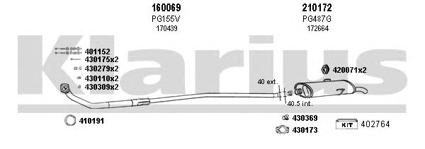 Exhaust System 630095E