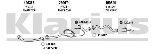 Exhaust System 900352E