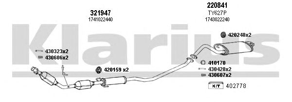 Exhaust System 900438E