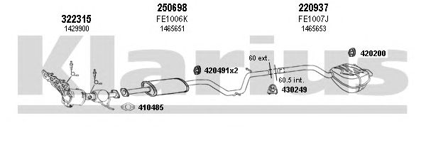 Exhaust System 361955E