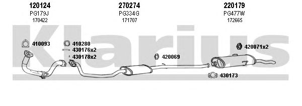 Exhaust System 630895E