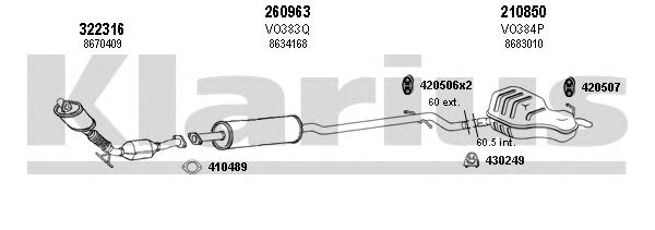 Exhaust System 960384E