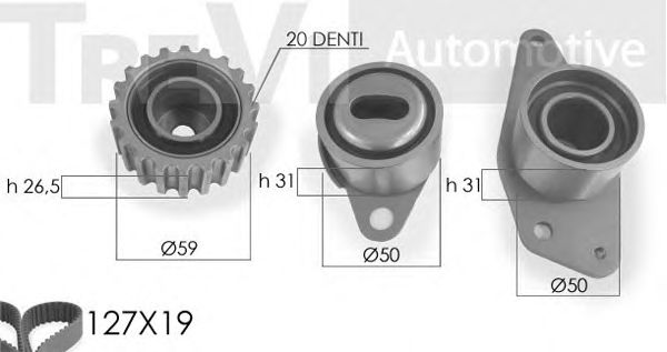 Timing Belt Kit RPK3051D/1