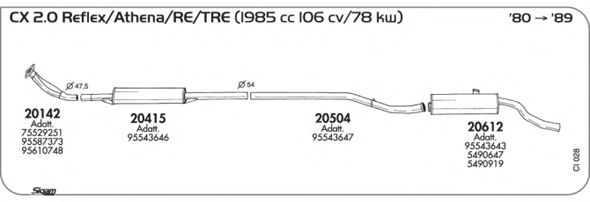 Exhaust System CI028