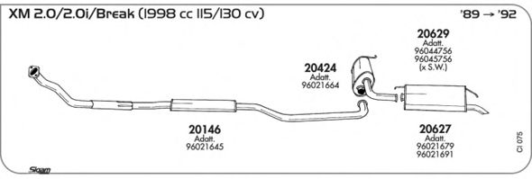 Exhaust System CI075