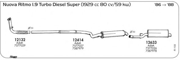 Exhaust System FI133