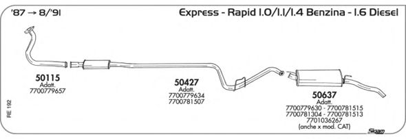 Exhaust System RE192