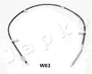 Cable, parking brake 131W03