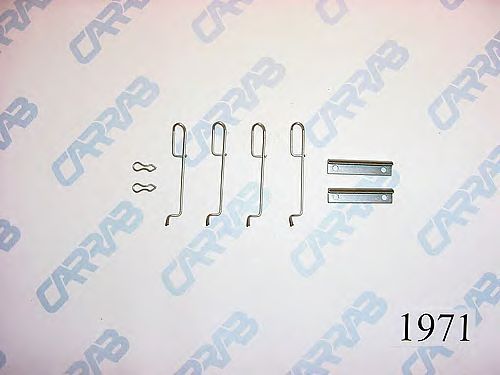 Accessory Kit, disc brake pads 1971