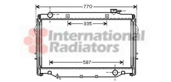 Radiator, engine cooling 53002377