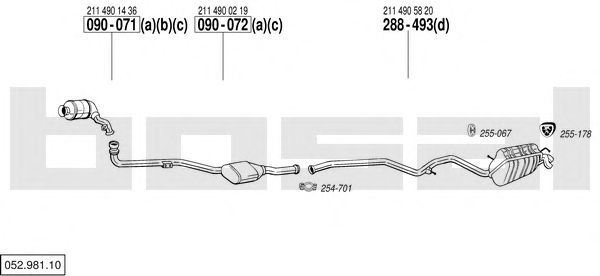 Exhaust System 052.981.10